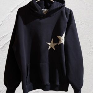 Aelfric Eden Navy Blue Star Hoodie